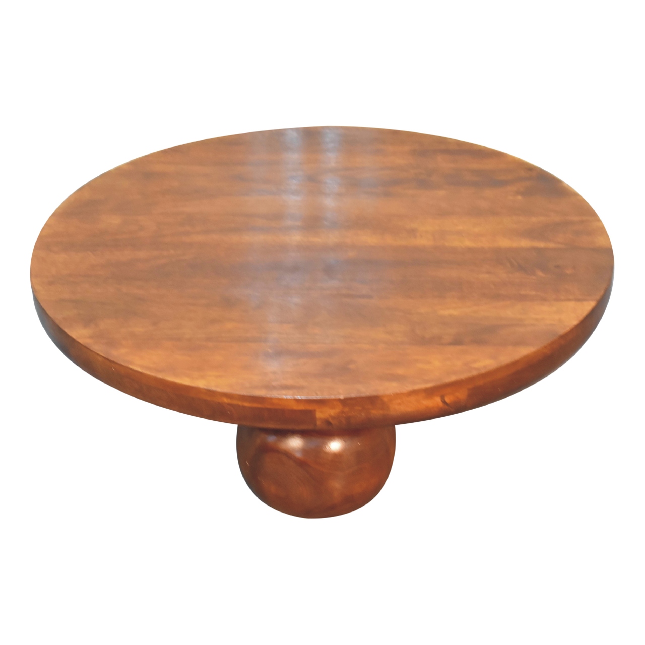 IN3573-4.jpg Chestnut Central Ball Table - Image 4