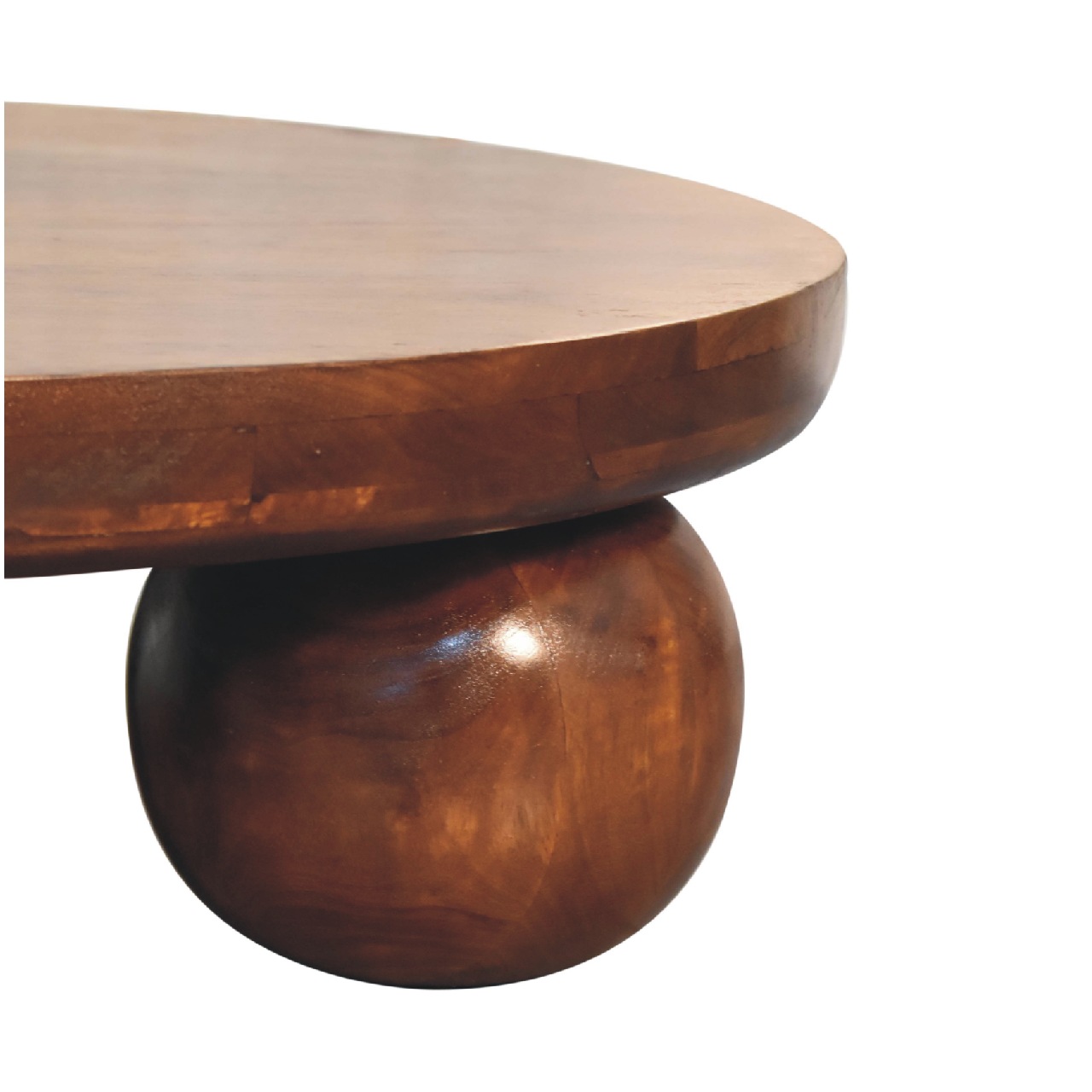 IN3573-7.jpg Chestnut Central Ball Table - Image 7