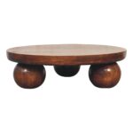 Chestnut Central Ball Table - Image 8