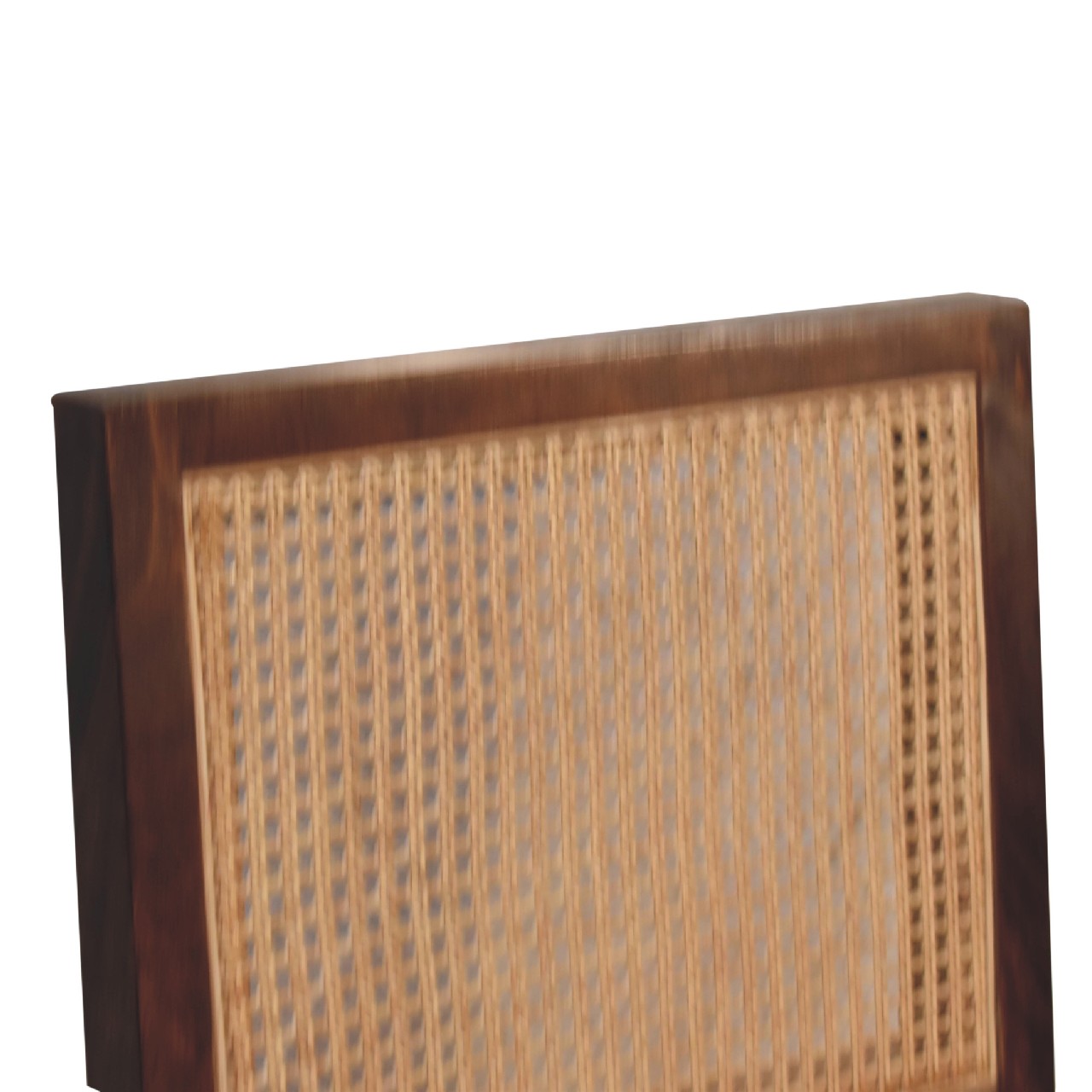 IN3587-4.jpg Cream Boucle Rattan Chair - Image 4