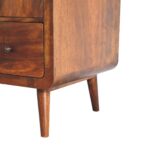 Curved Chestnut Wardrobe - Image 5