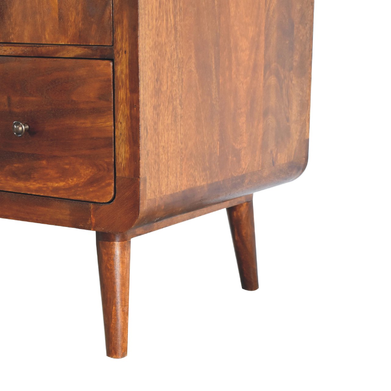 IN3589-6.jpg Curved Chestnut Wardrobe - Image 5