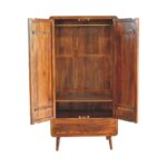 Curved Chestnut Wardrobe - Image 7