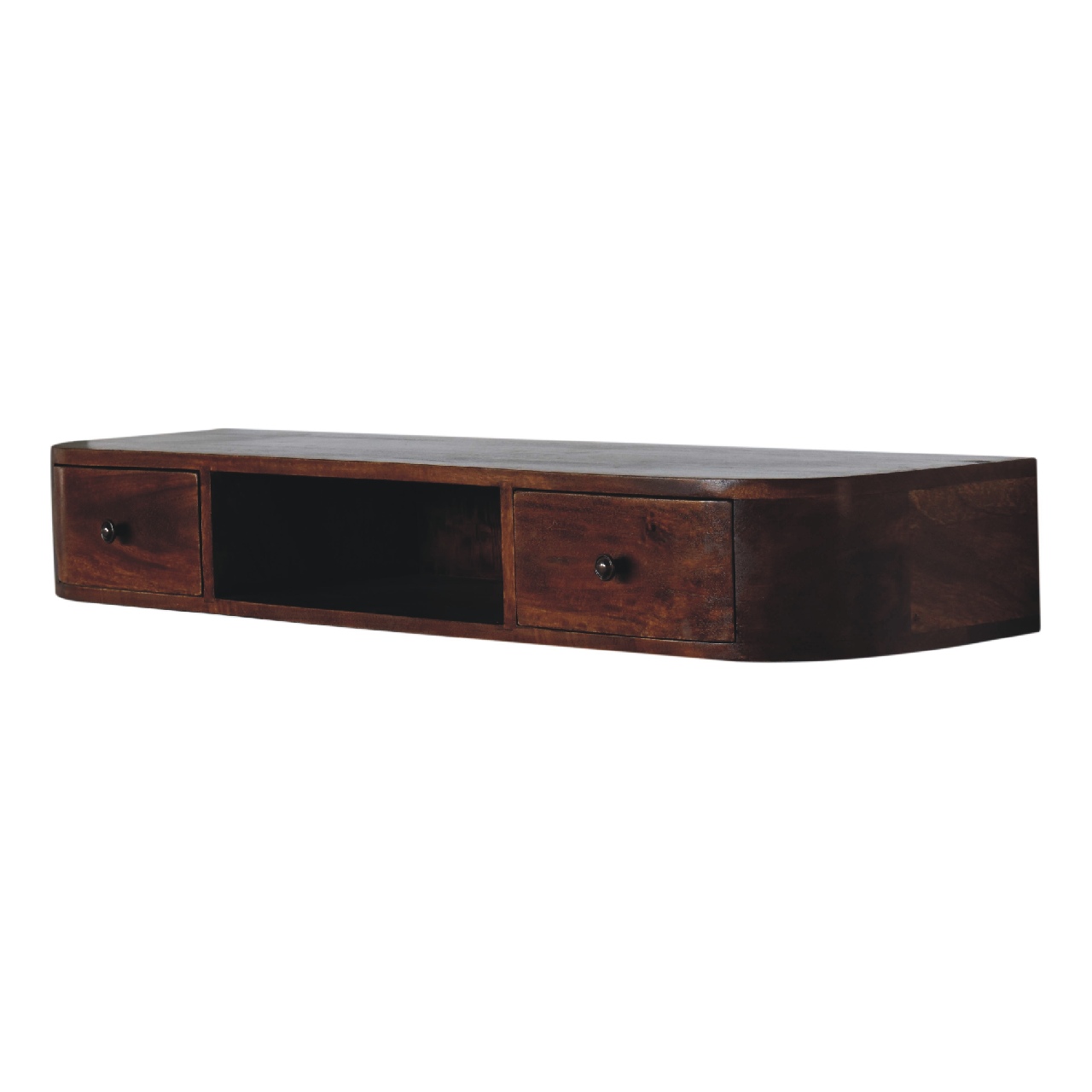 IN3592-3.jpg Lunar 2 Drawer Wall Mounted Console - Image 3