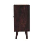 Mini Pineapple Carved Light Walnut Cabinet - Image 8