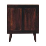 Mini Pineapple Carved Light Walnut Cabinet - Image 9