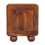 Chestnut Open Woven Bedside - Image 9