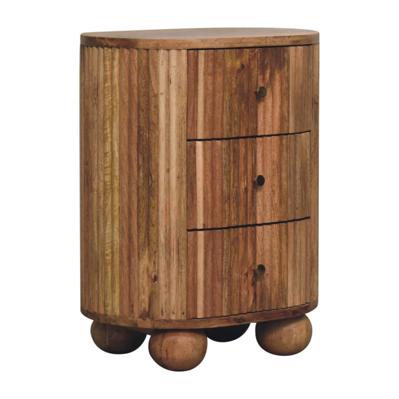 IN3760-3.jpg Soba Ball 3 Drawer Bedside - Image 3