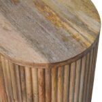 Soba Ball 3 Drawer Bedside - Image 5