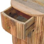 Soba Ball 3 Drawer Bedside - Image 6