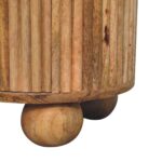 Soba Ball 3 Drawer Bedside - Image 7