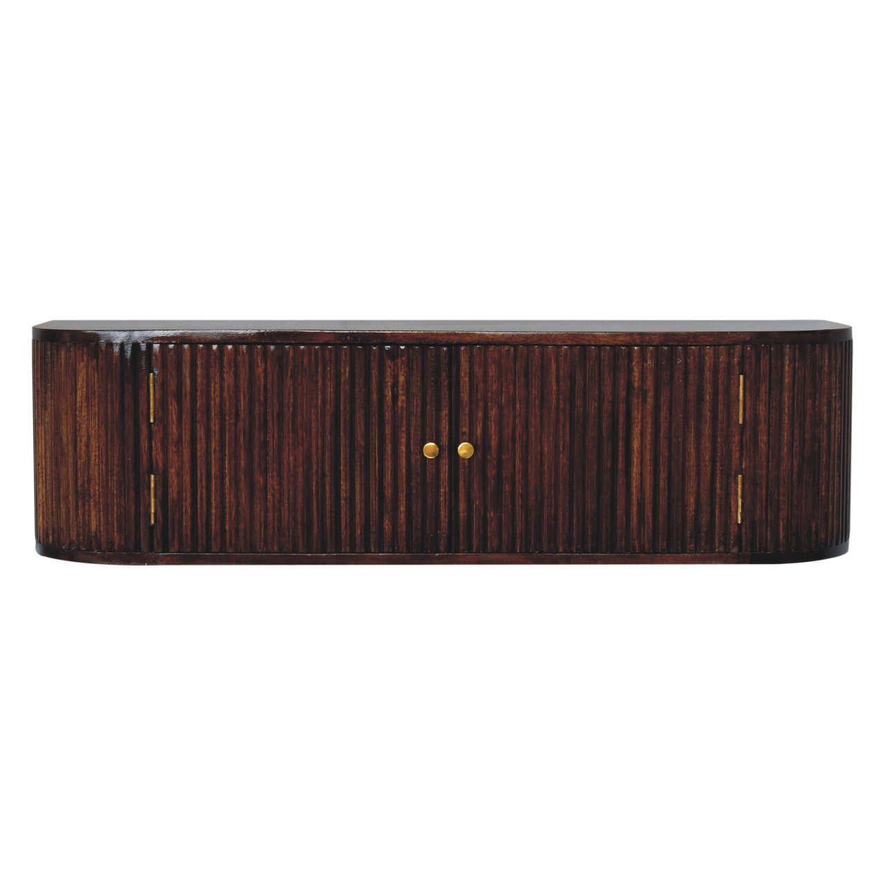 IN3785-1-1.jpg Chunky Chestnut Wall Mounted Console - Image 1