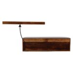 Chunky Chestnut Wall Mounted Console - Image 10