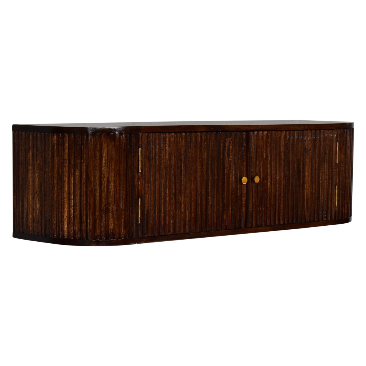 IN3785-3.jpg Chunky Chestnut Wall Mounted Console - Image 3