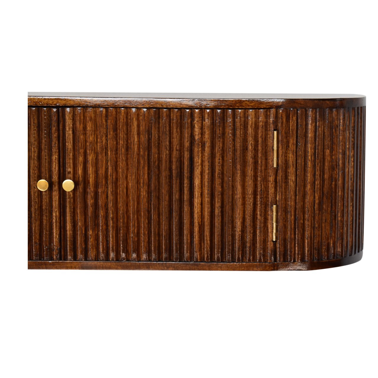 IN3785-4.jpg Chunky Chestnut Wall Mounted Console - Image 4