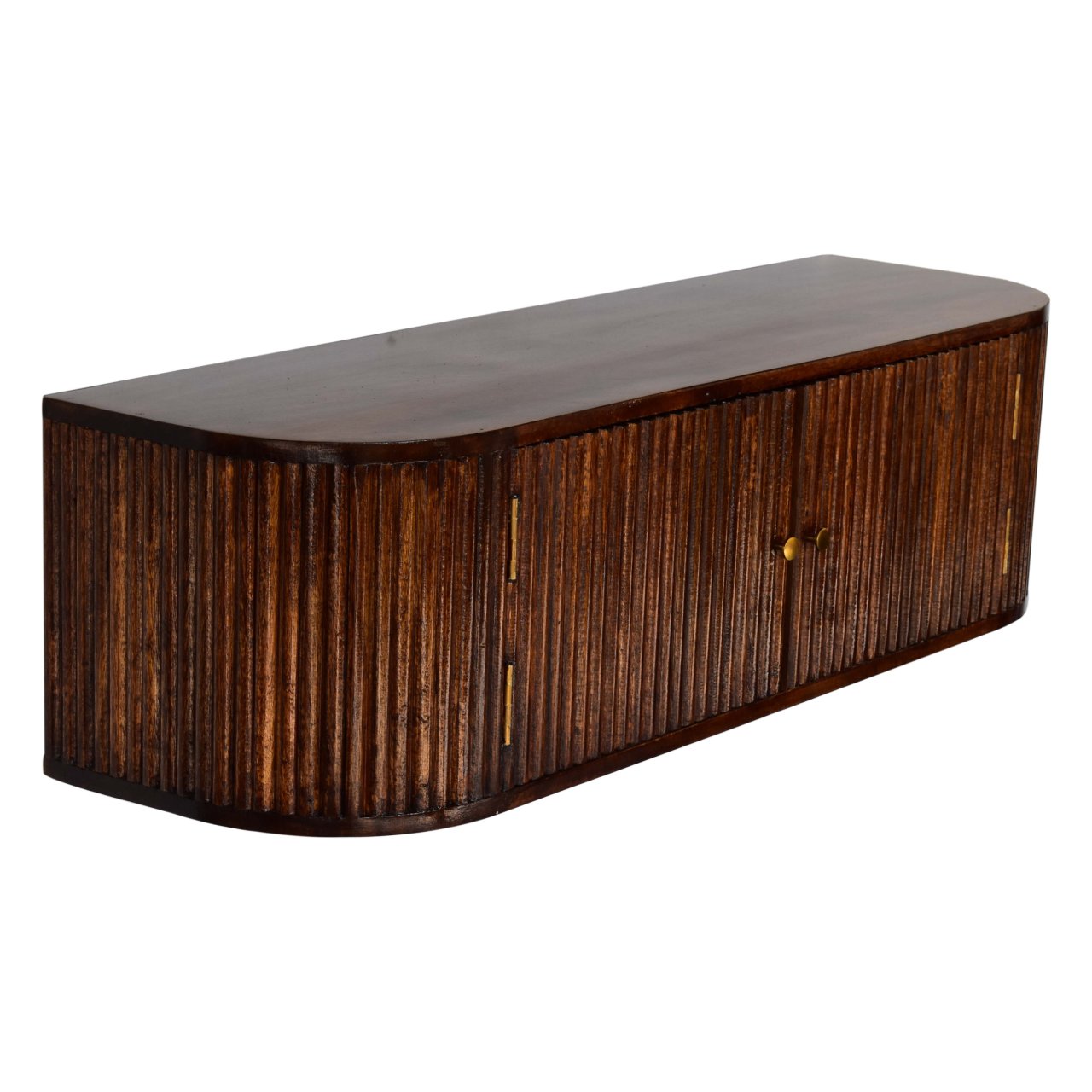 IN3785-6.jpg Chunky Chestnut Wall Mounted Console - Image 6