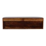 Chunky Chestnut Wall Mounted Console - Image 9