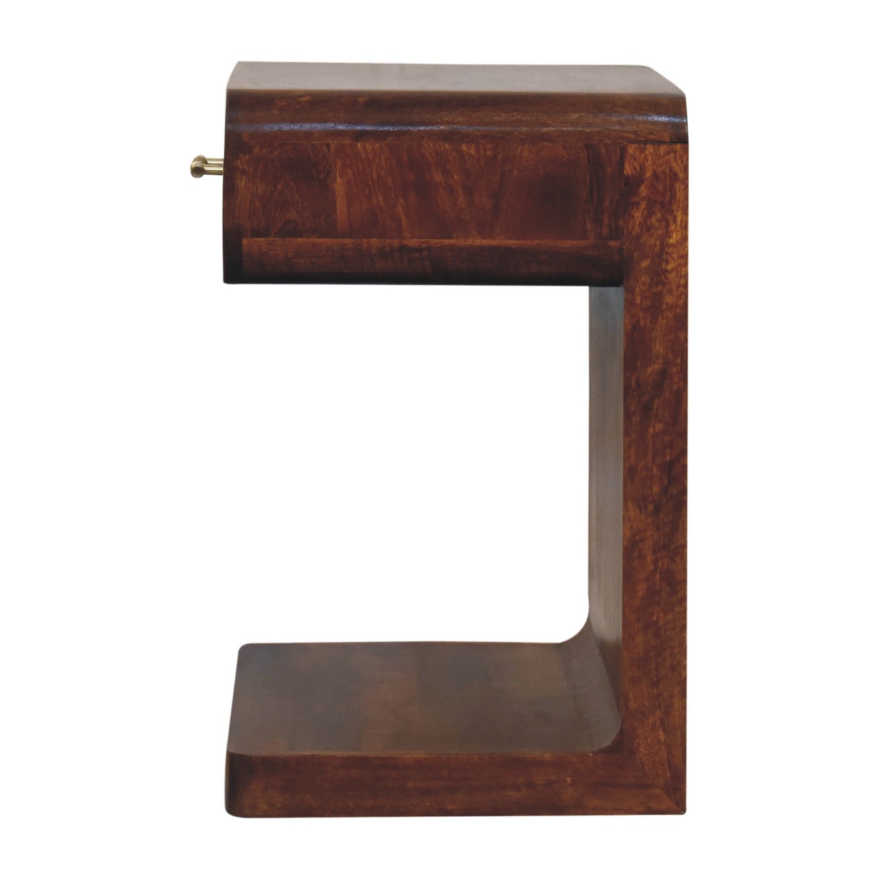 IN3787-8.jpg Chestnut T-Bar Rounded Bedside - Image 8