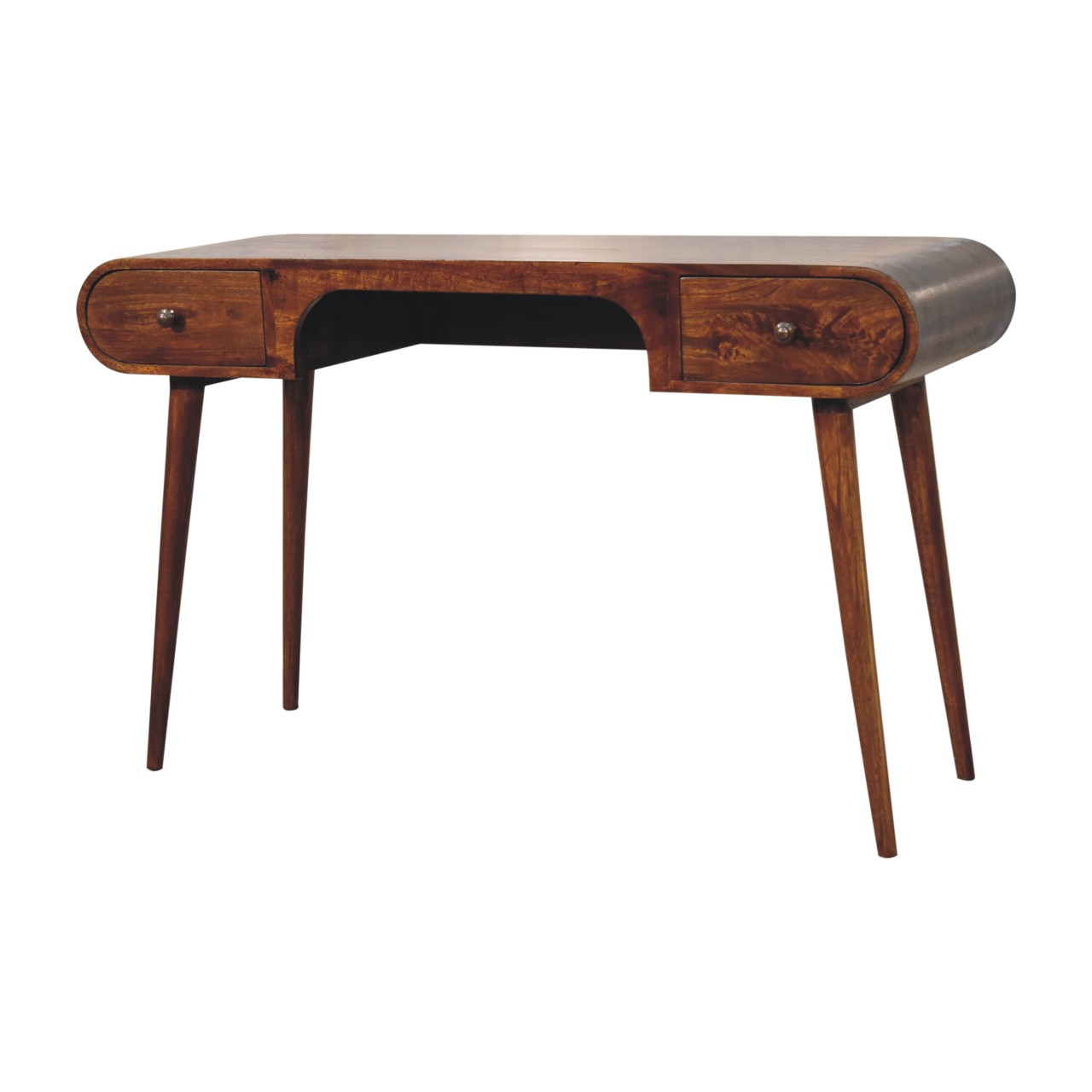 IN3788-2.jpg Chestnut London Arch Writing Desk - Image 2