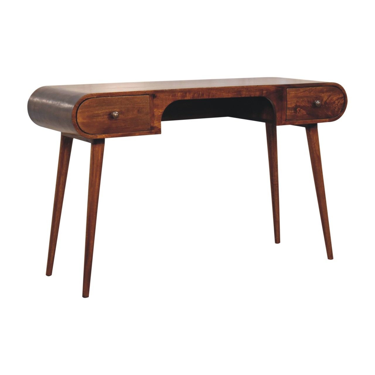 IN3788-3.jpg Chestnut London Arch Writing Desk - Image 3