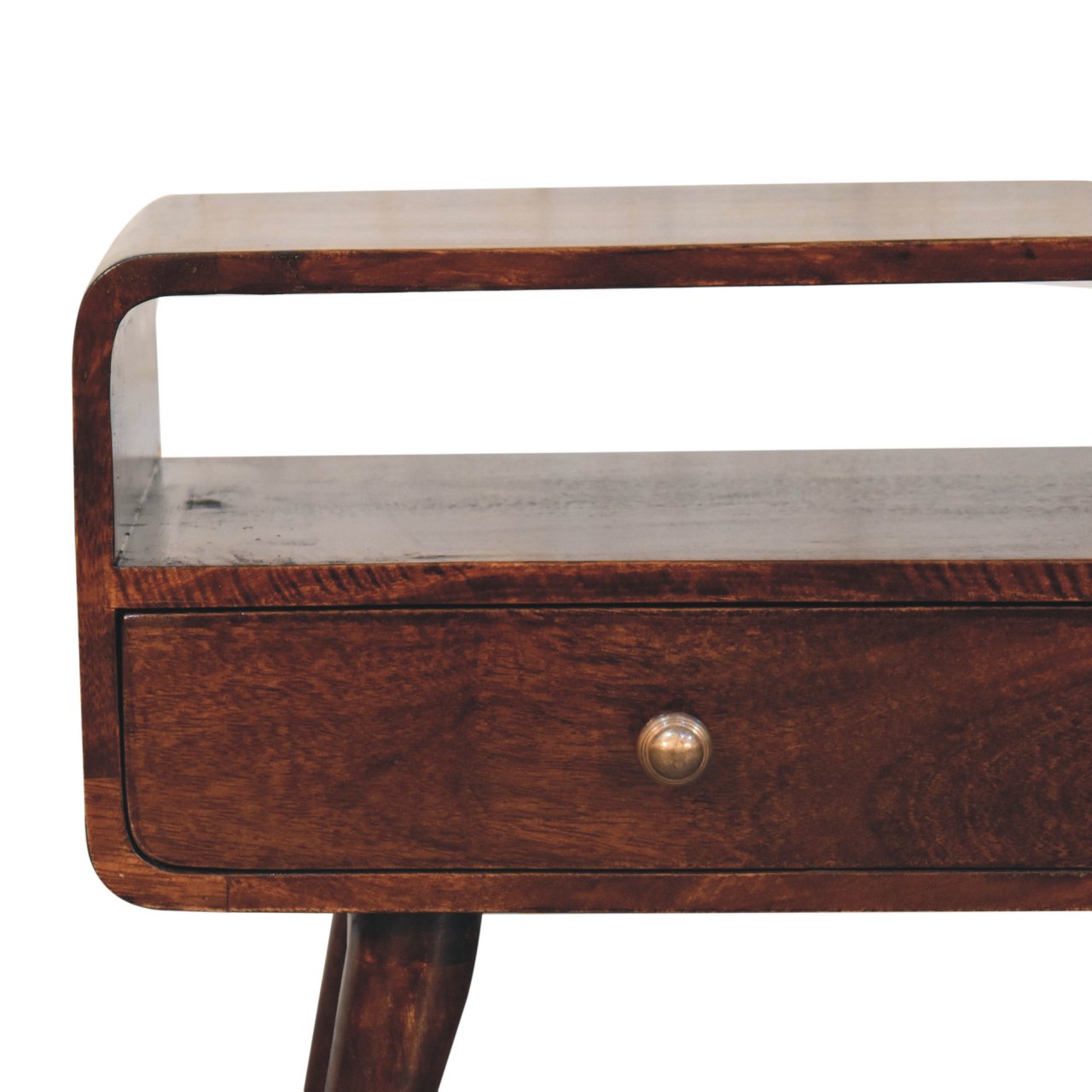 IN3857-4.jpg Curved California Walnut Media Unit - Image 4