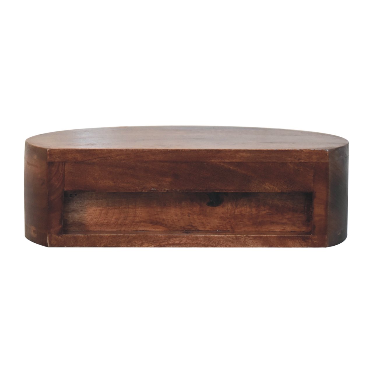 IN3883-8.jpg Honey Caramel Wall Mounted Rounded Bedside - Image 8