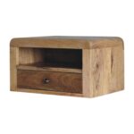 Chunky Oak-ish Floating Bedside - Image 2