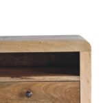 Chunky Oak-ish Floating Bedside - Image 4
