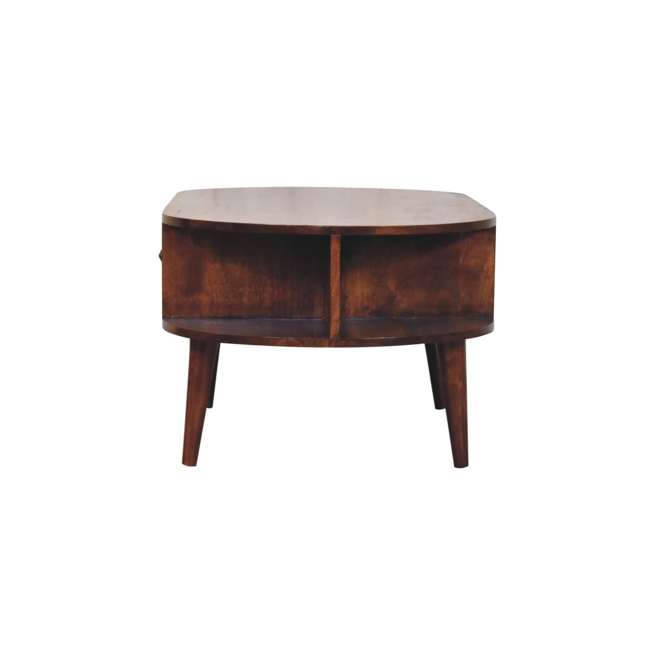 IN3929-8.jpg Chestnut Oval Coffee Table with 1 Drawer - Image 8