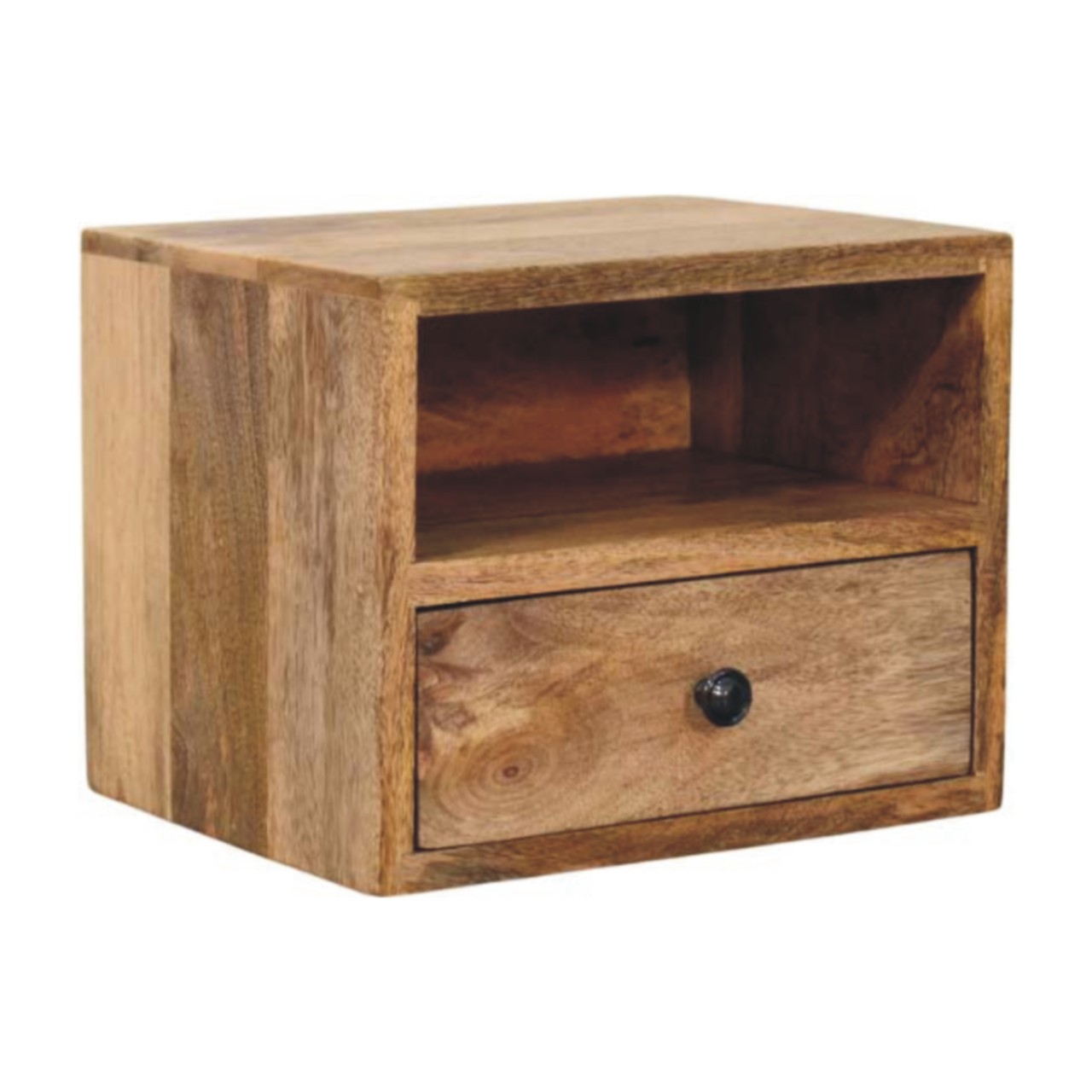 IN3965-2.jpg Solis 1-Drawer Oak-ish Wall Mounted Nightstand - Image 2
