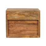 Solis 1-Drawer Oak-ish Wall Mounted Nightstand - Image 9