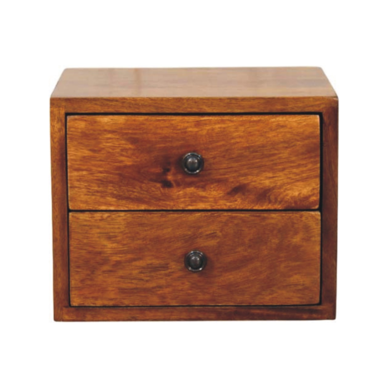 IN3967-1.jpg Solis 2-Drawer Chestnut Wall Mounted Nightstand - Image 1