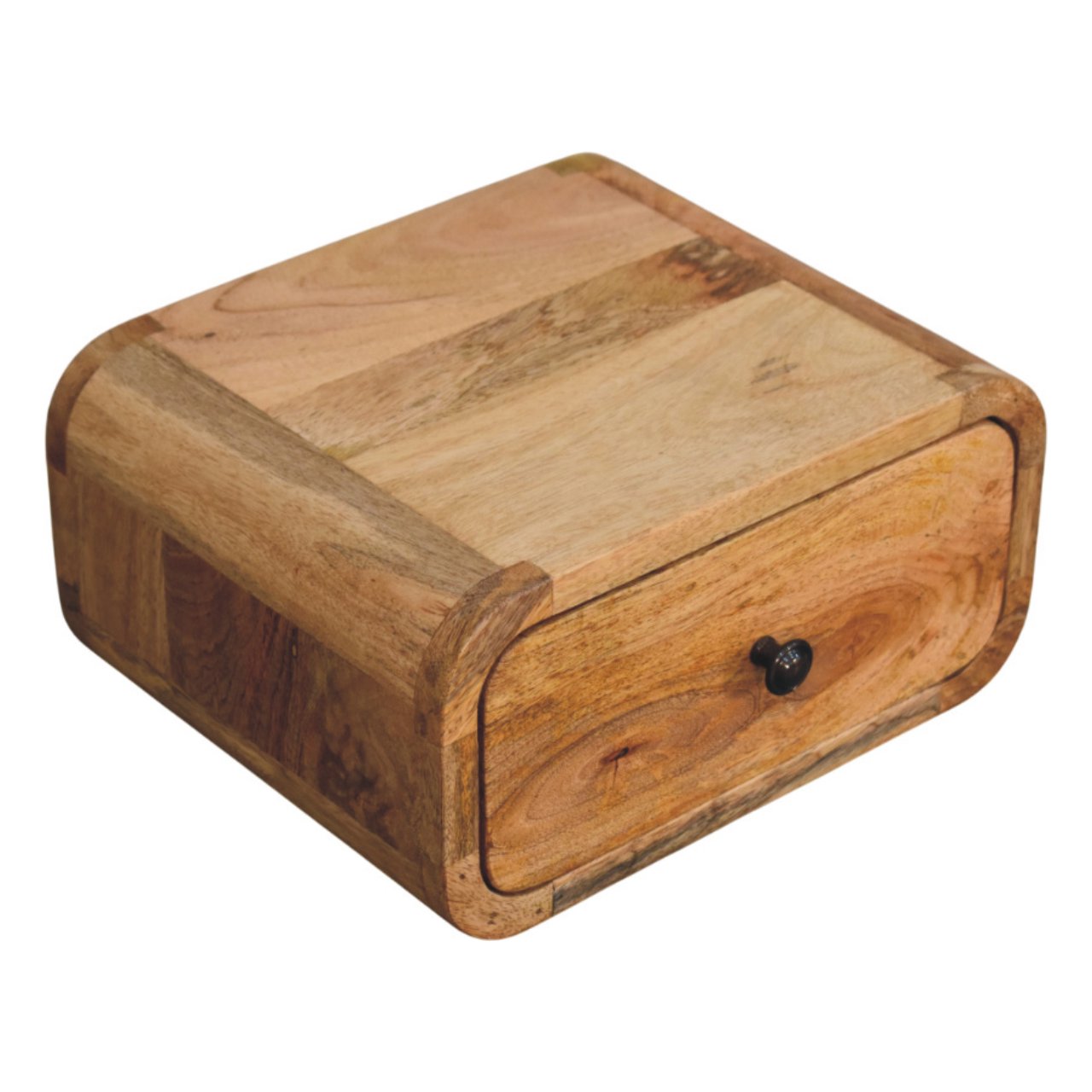 IN3969-5.jpg Avora Mini Wall-Mounted Oak-ish 1 Drawer Nightstand - Image 4