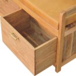 Oxford Oak-ish 2 Drawer Storage Bench - Image 6