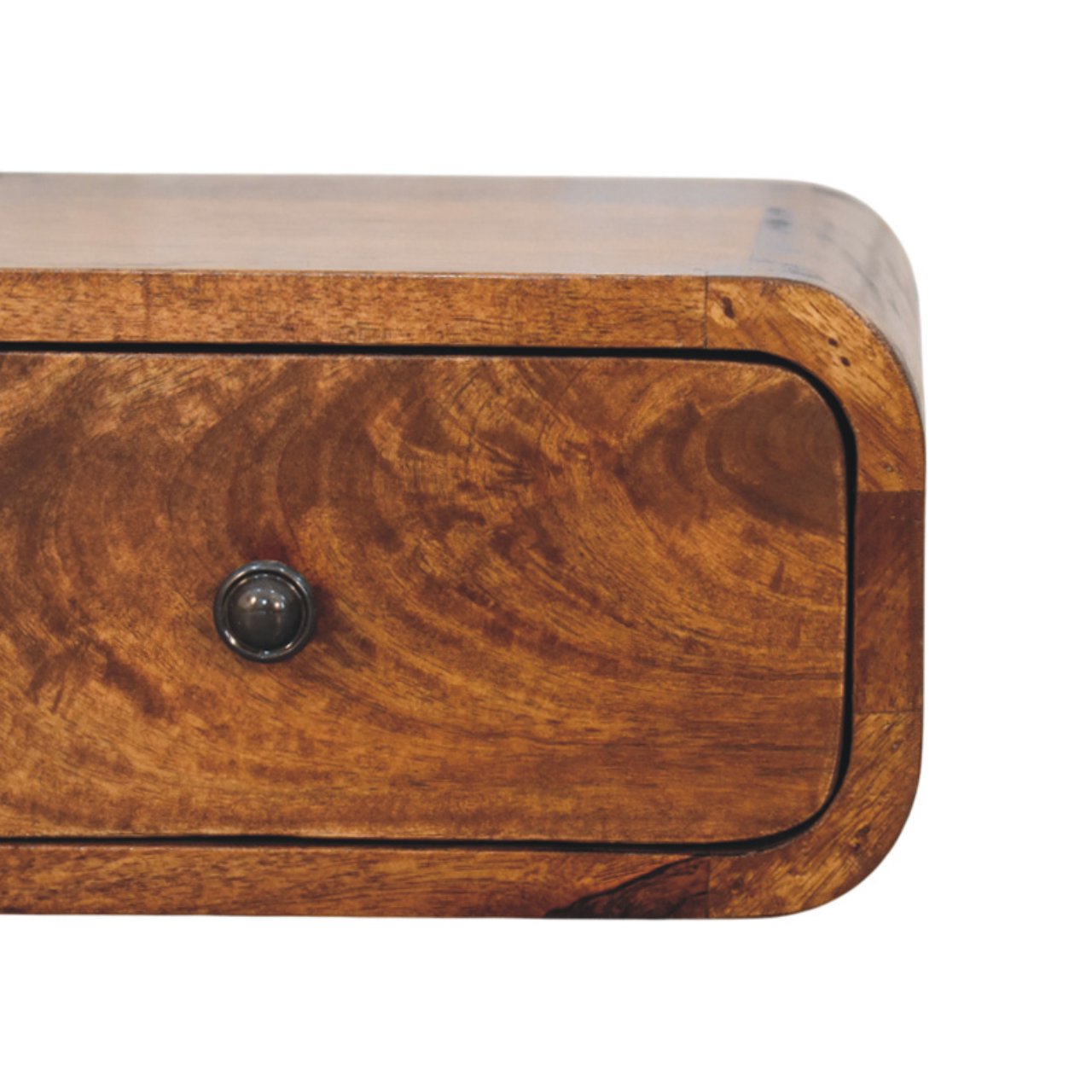 IN3975-4.jpg Avora Mini Wall-Mounted Chestnut 1 Drawer Nightstand - Image 3