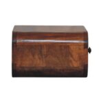 Avora Mini Wall-Mounted Chestnut 1 Drawer Nightstand - Image 7
