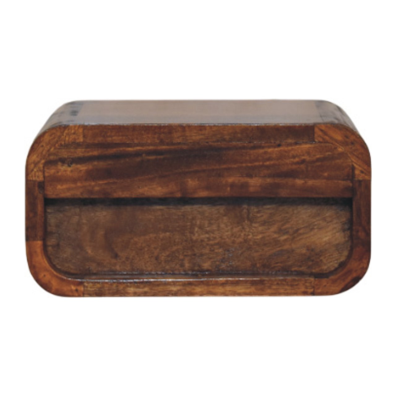 IN3975-9.jpg Avora Mini Wall-Mounted Chestnut 1 Drawer Nightstand - Image 8