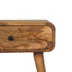 Avora Oak-ish Nightstand with 1 drawer - Image 3