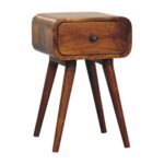 Avora Mini Chestnut Nightstand with 1 drawer - Image 3