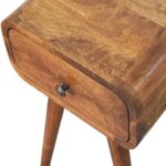 Avora Mini Chestnut Nightstand with 1 drawer - Image 5