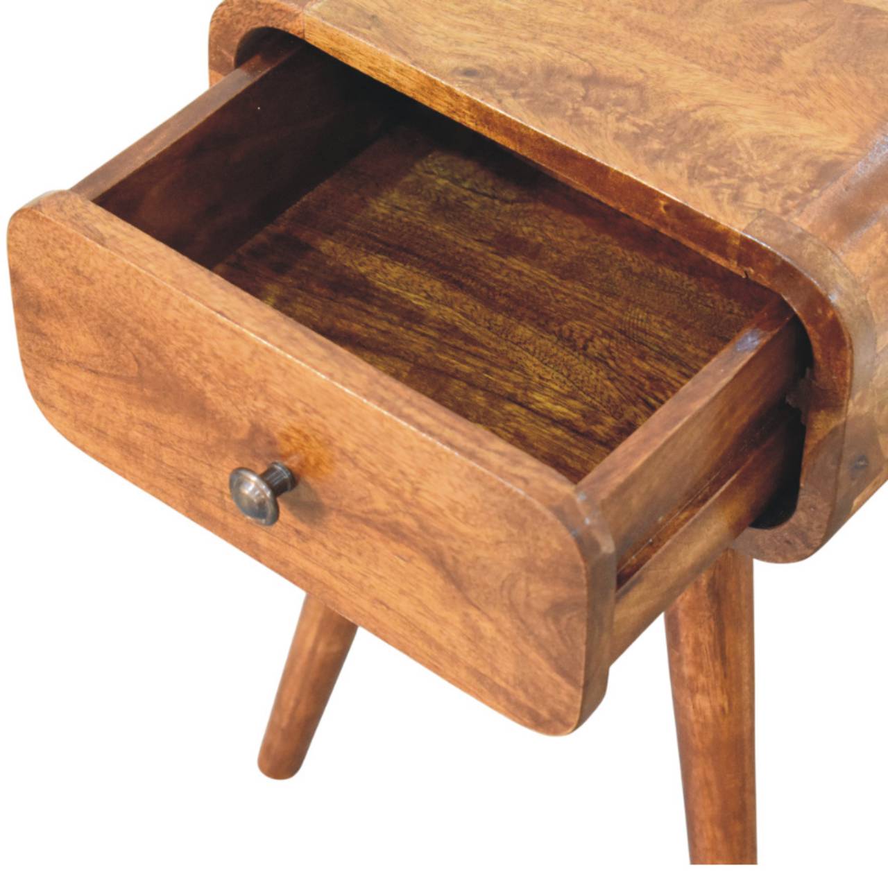 IN3983-6.jpg Avora Mini Chestnut Nightstand with 1 drawer - Image 6