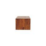 Lunar 2 Drawer Chestnut Wall Mounted Media Unit - Image 7