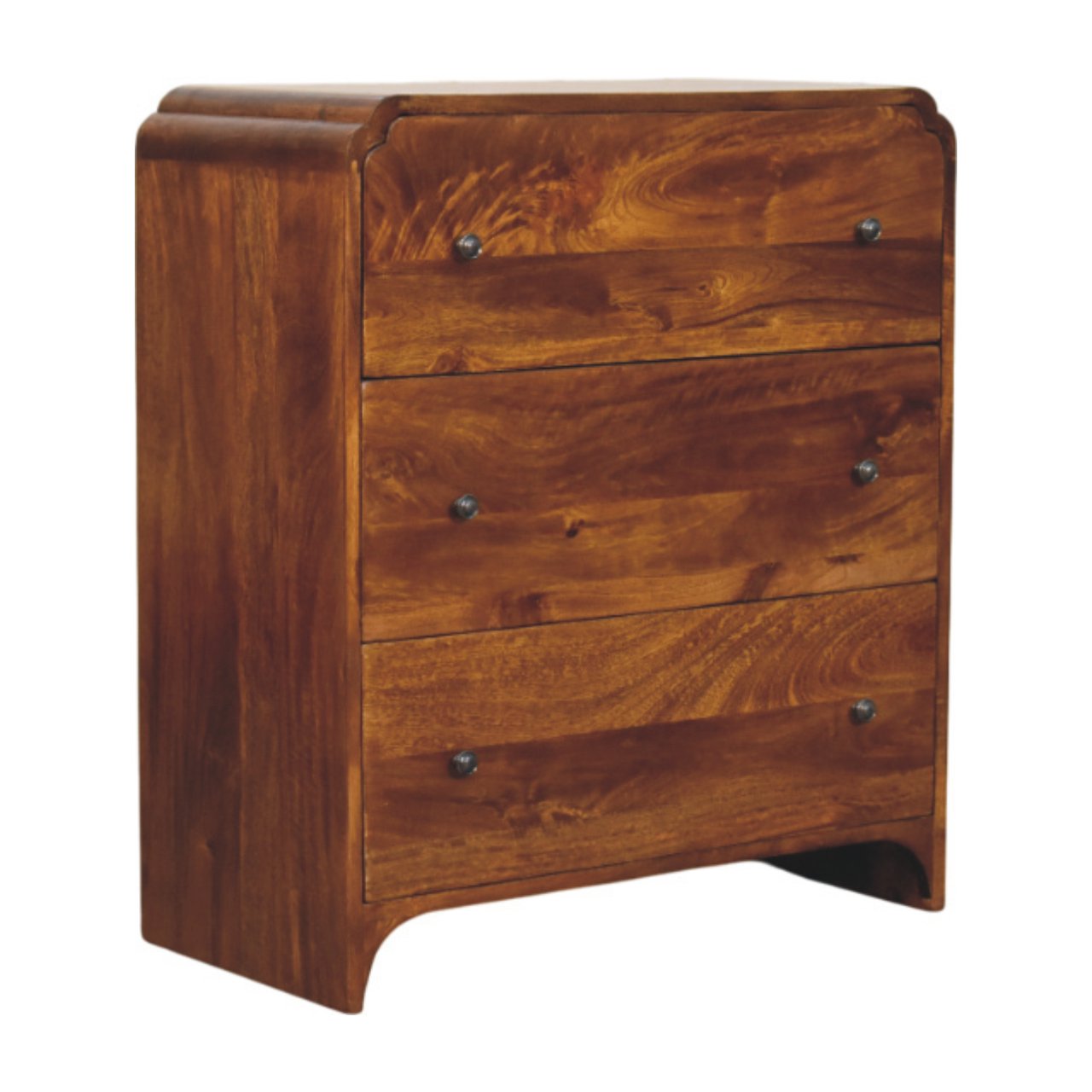 IN4008-3.jpg Newton Chestnut 3 Drawer Chest - Image 2
