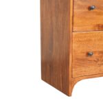 Newton Chestnut 3 Drawer Chest - Image 6
