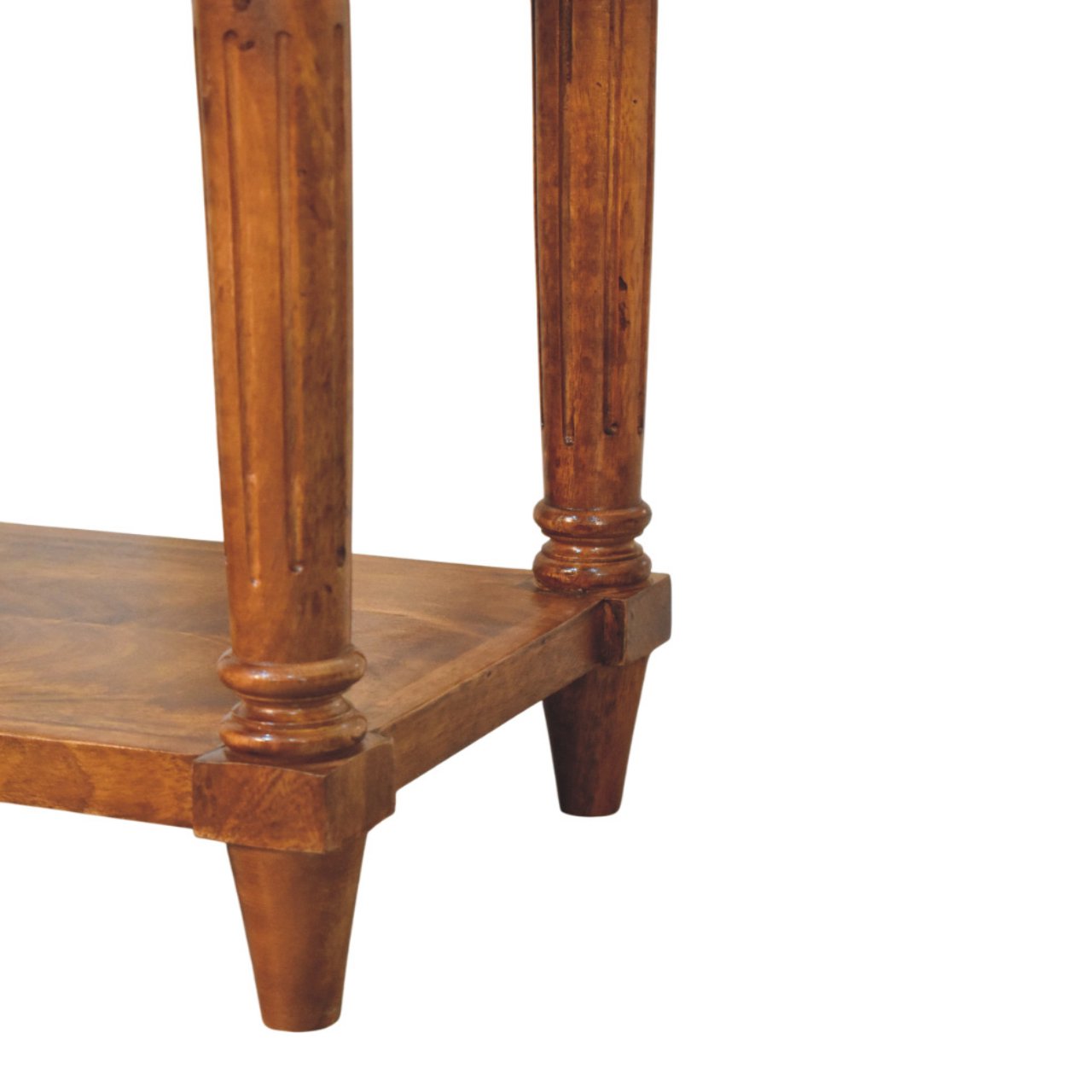 IN4016-7.jpg Turned legs Chestnut 1 Drawer Side Table - Image 6