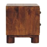 Tula 2 Drawer Chestnut Nightstand - Image 6