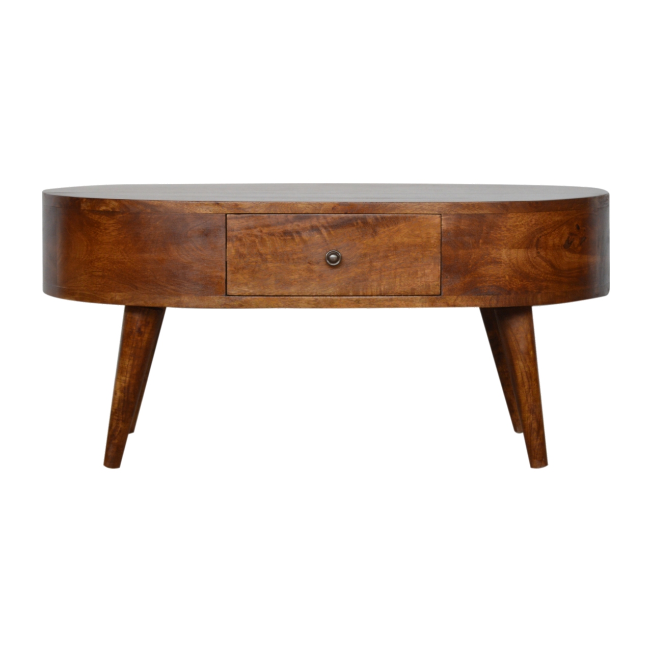 IN906-1.jpg Chestnut Rounded Coffee Table - Image 1