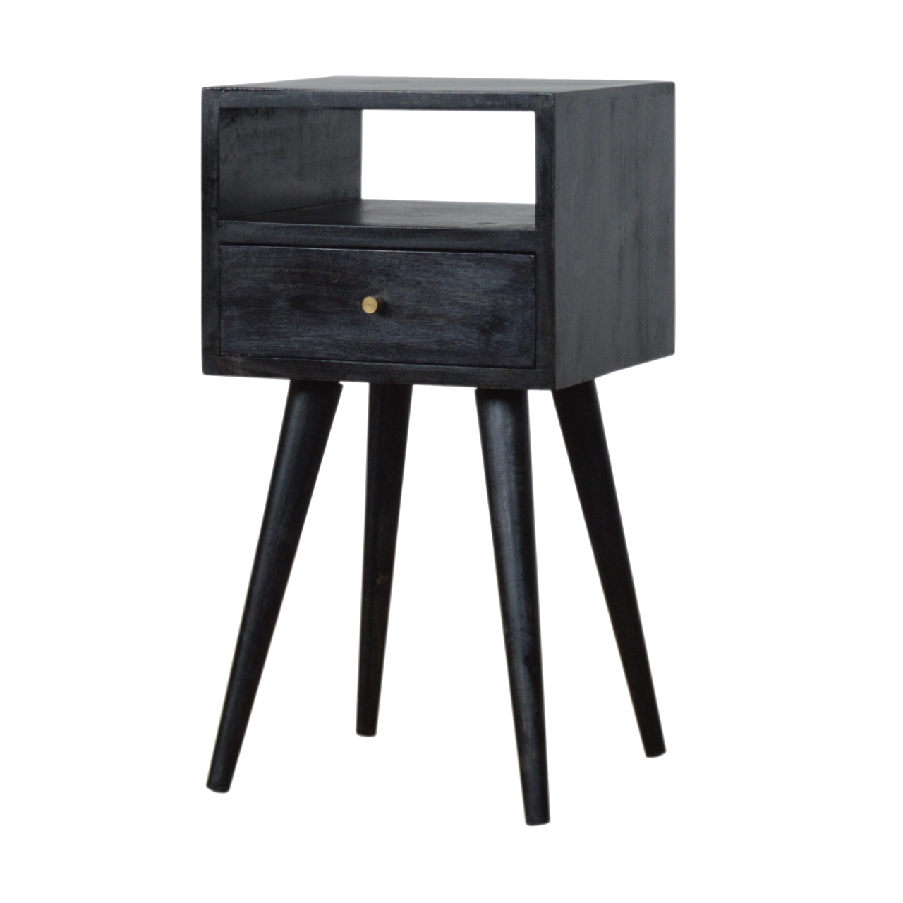 IN967-2.jpg Mini Ash Black Bedside - Image 1