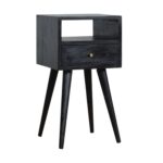 Mini Ash Black Bedside - Image 2