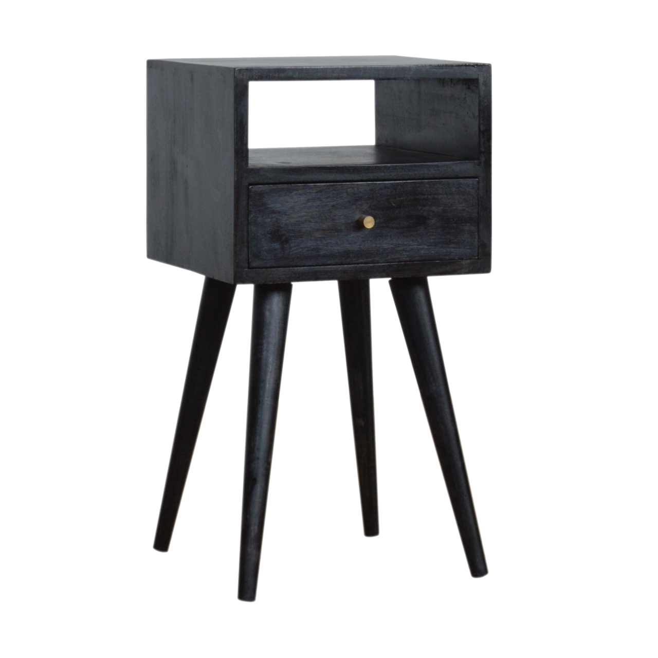IN967-3.jpg Mini Ash Black Bedside - Image 2
